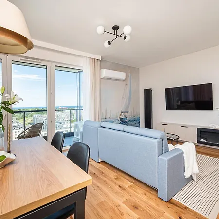 Sea View Premium - Billberry Apartment Danzig